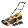 RALM 3820 set - Akkus fűnyíró 20V s szénkefe nélküli motorral Riwall PRO