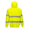 B305YERM Portwest Hi-Vis cipzáros pulóver