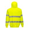 B305YERXXL Portwest Hi-Vis cipzáros pulóver
