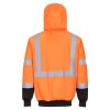 B315OBRM Portwest Hi-Vis kéttónusú kapucnis pulóver