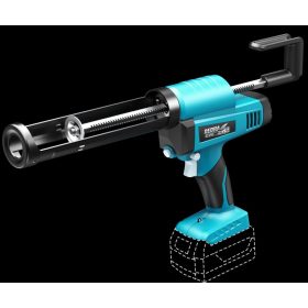 DEDRA Akkumulátoros szilikon kinyomó 18V