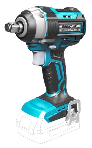 DEDRA Akkumulátoros ütvecsavarozó 1/2" kefenélküli