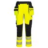 DX454YBR40 DX4 Hi-Vis nadrág lecipzározható lengőzsebbel