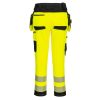 DX454YBR44 DX4 Hi-Vis nadrág lecipzározható lengőzsebbel