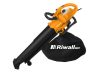 REBV 3000 - elektromos lombszívó/lombfúvó 3000 W motorral Riwall PRO