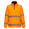 F302ORRL Hi-Vis 1/2 Zip polár