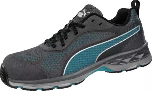 PUMA Fuse Knit Blue WNS Low S1P ESD HRO SRC női munkavédelmi cipő 