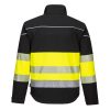 PW375BKYS Portwest PW3 Hi-Vis Class 1 Softshell kabát