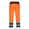 PW386OBRL Portwest PW3 Hi-Vis női eső nadrág