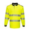 T184YBRM Portwest PW3 Hi-Vis hosszú ujjú pólóing
