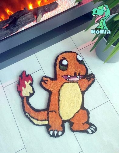 Charmander dekor szőnyeg 